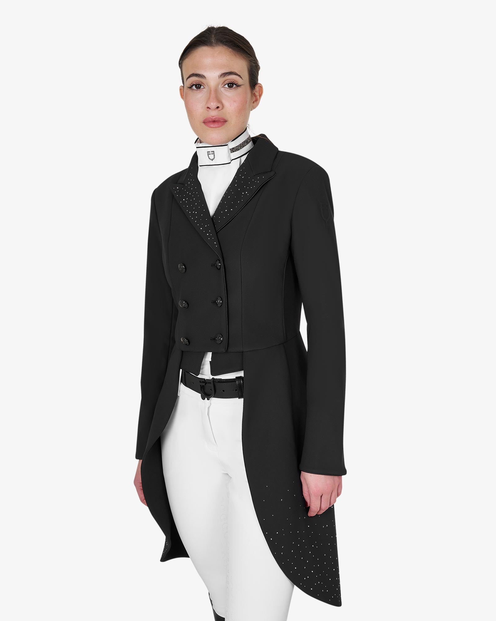 Equestro Shadbelly Tech Fabric with Rhinestones