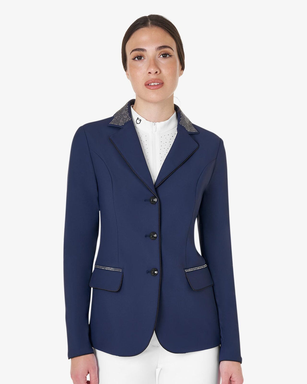 Equestro Show Jacket with Rhinestones