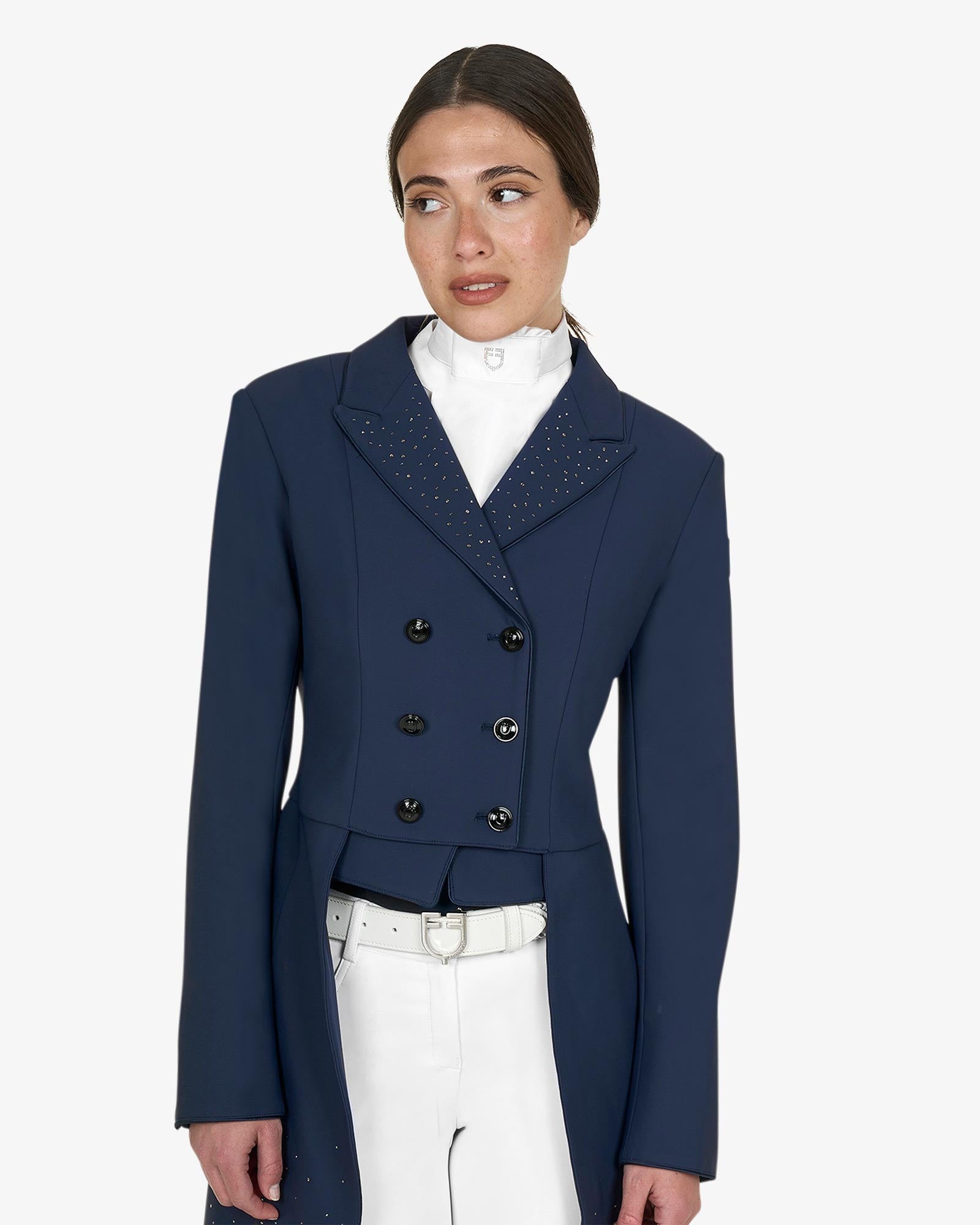 Equestro Shadbelly Tech Fabric with Rhinestones