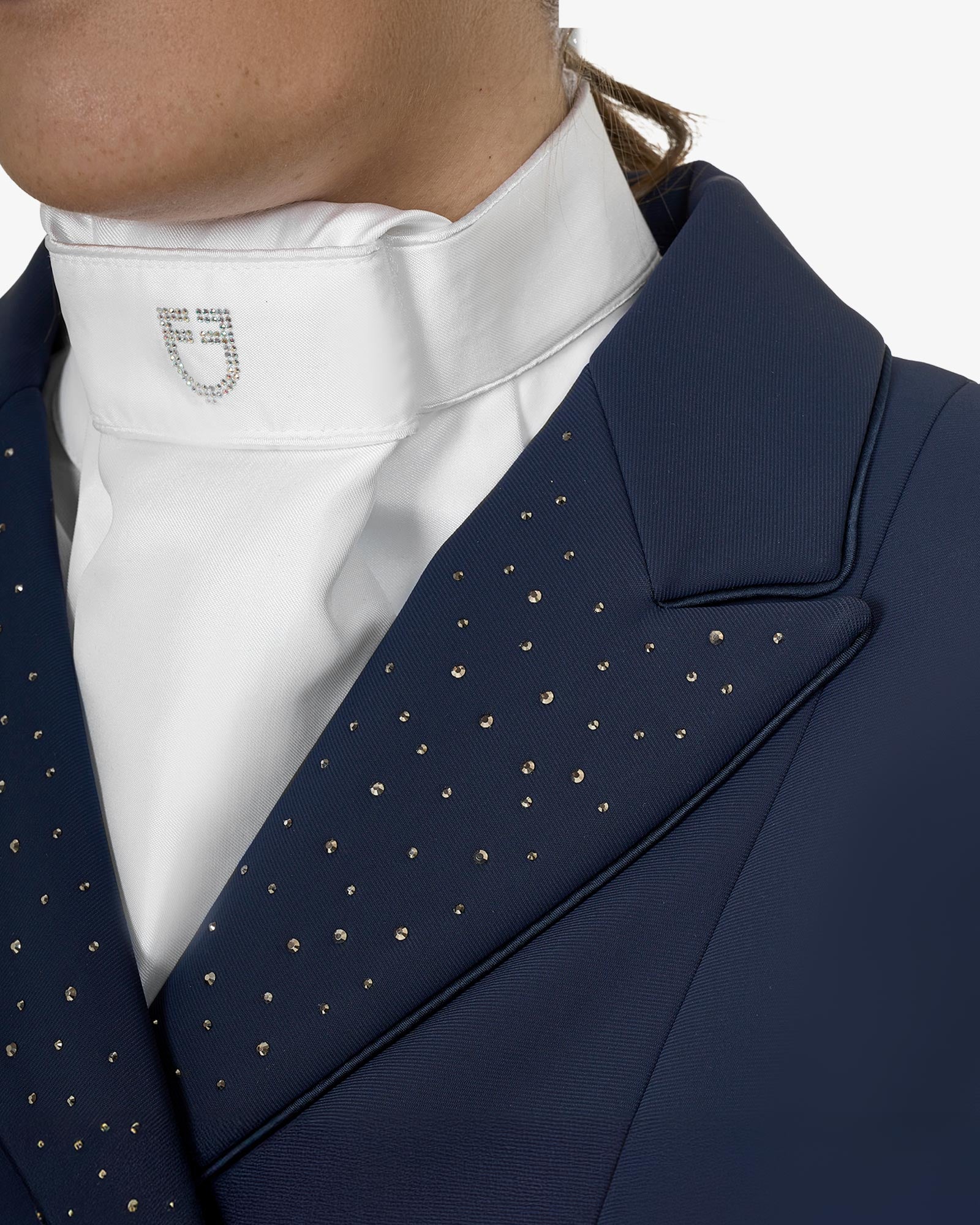 Equestro Shadbelly Tech Fabric with Rhinestones