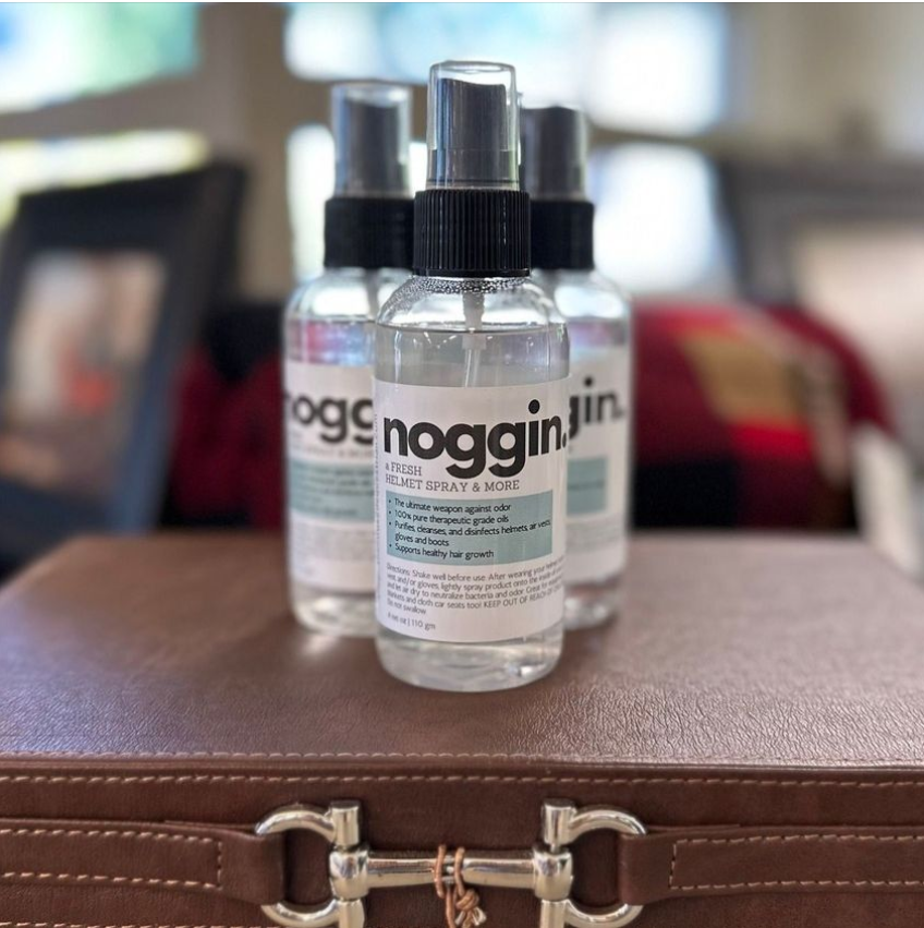 The Infused Equestrian Noggin. A Fresh Helmet Spray (4 oz)
