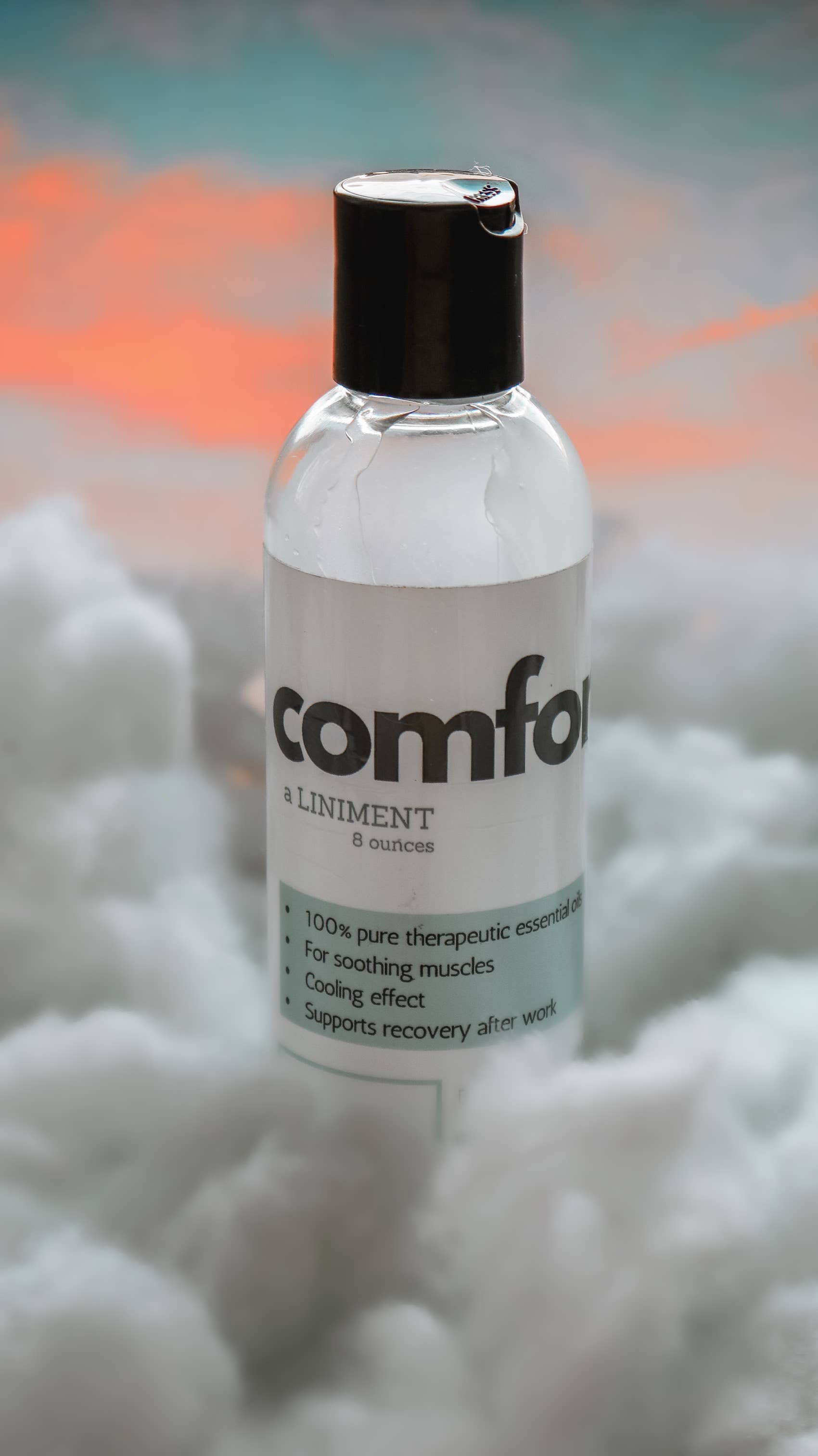 The Infused Equestrian Comfort. A Liniment (8 oz)