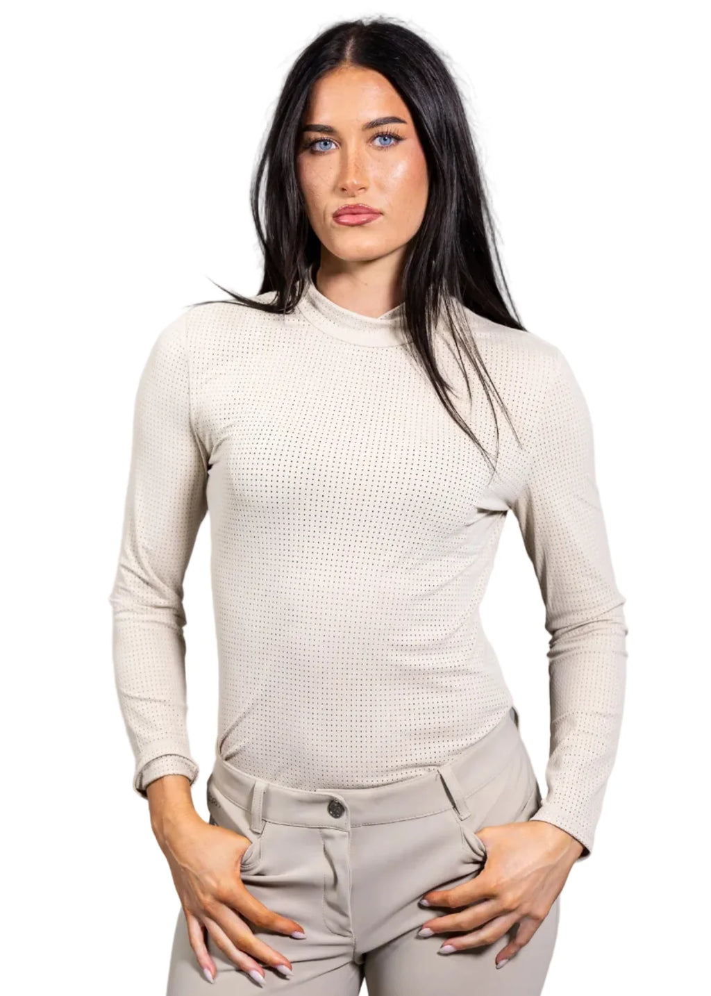 Equisite Alesia Perforated Top (More Colors)