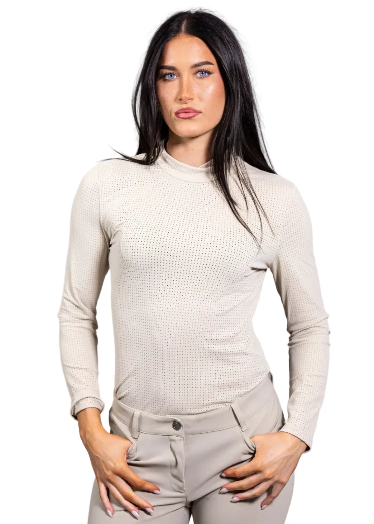 Equisite Alesia Perforated Top (More Colors)