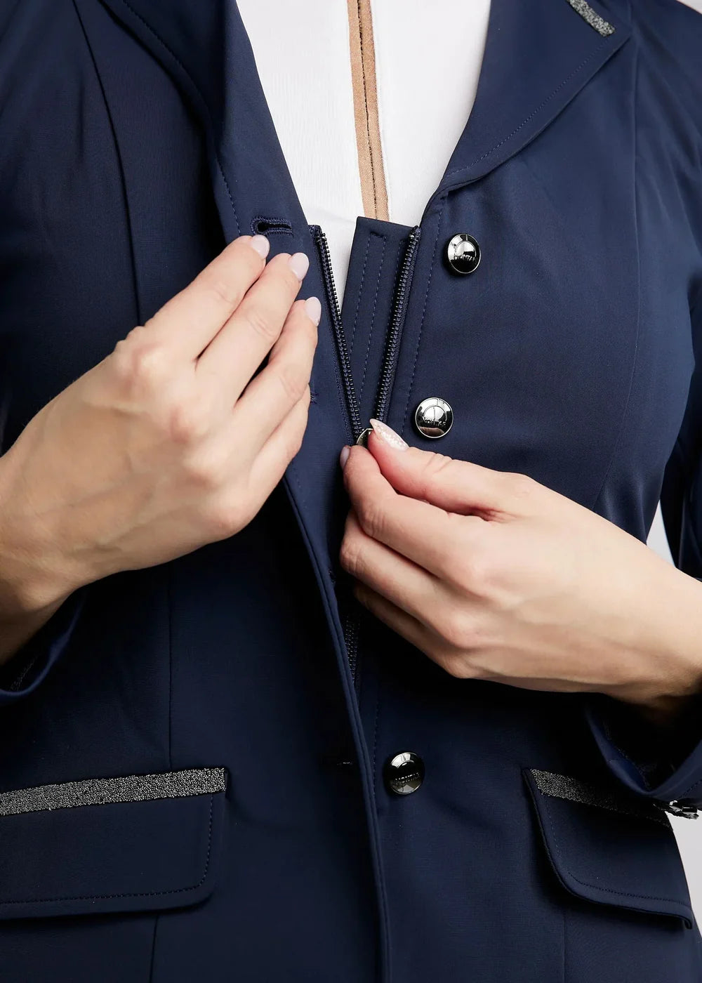Montar MoGlenda Show Jacket Navy Rosegold
