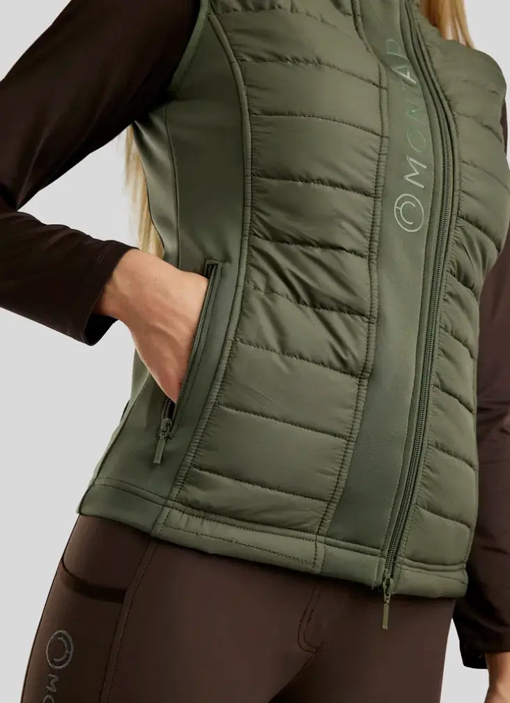 Montar Emma Vest Pine Green