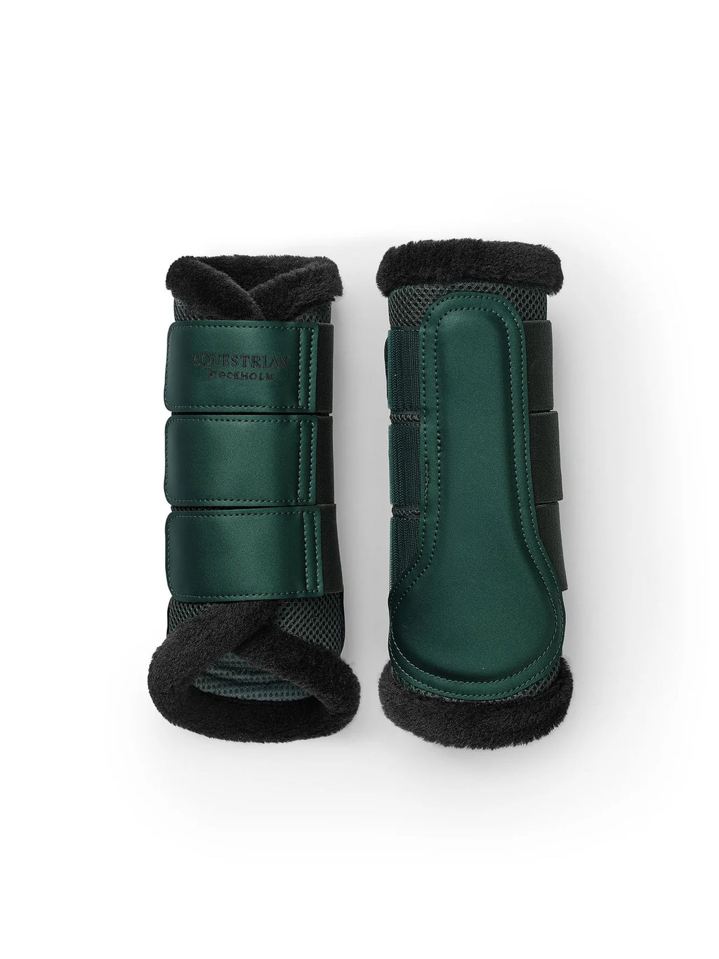 Equestrian Stockholm Fur Mesh Boots