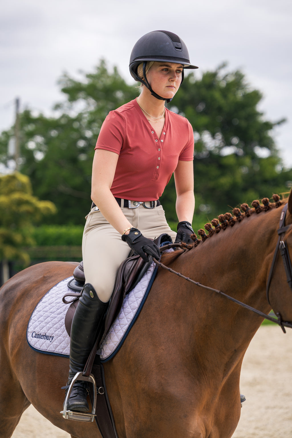 Equisite Naomi Perforated Shirt