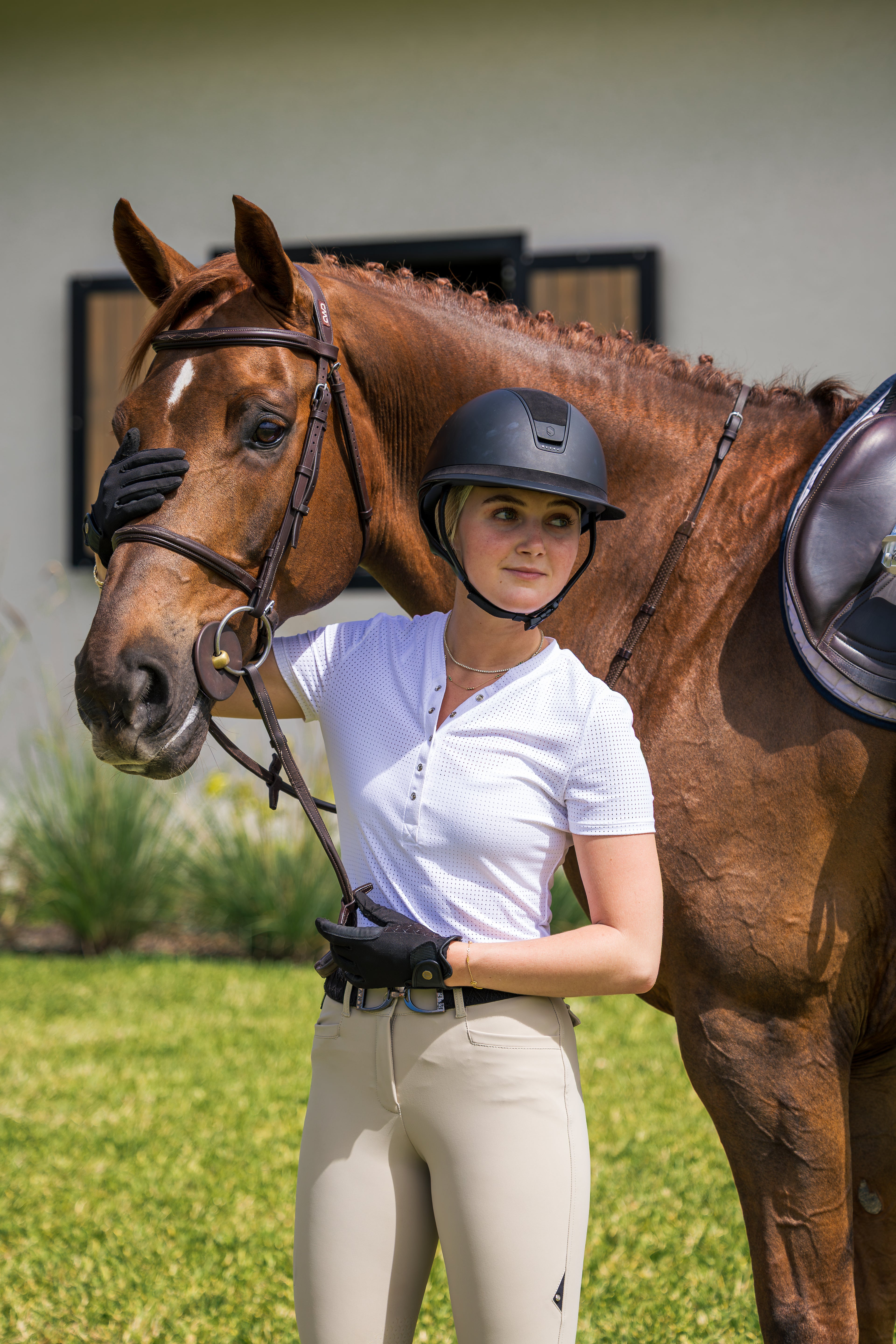 Equisite Naomi Perforated Shirt
