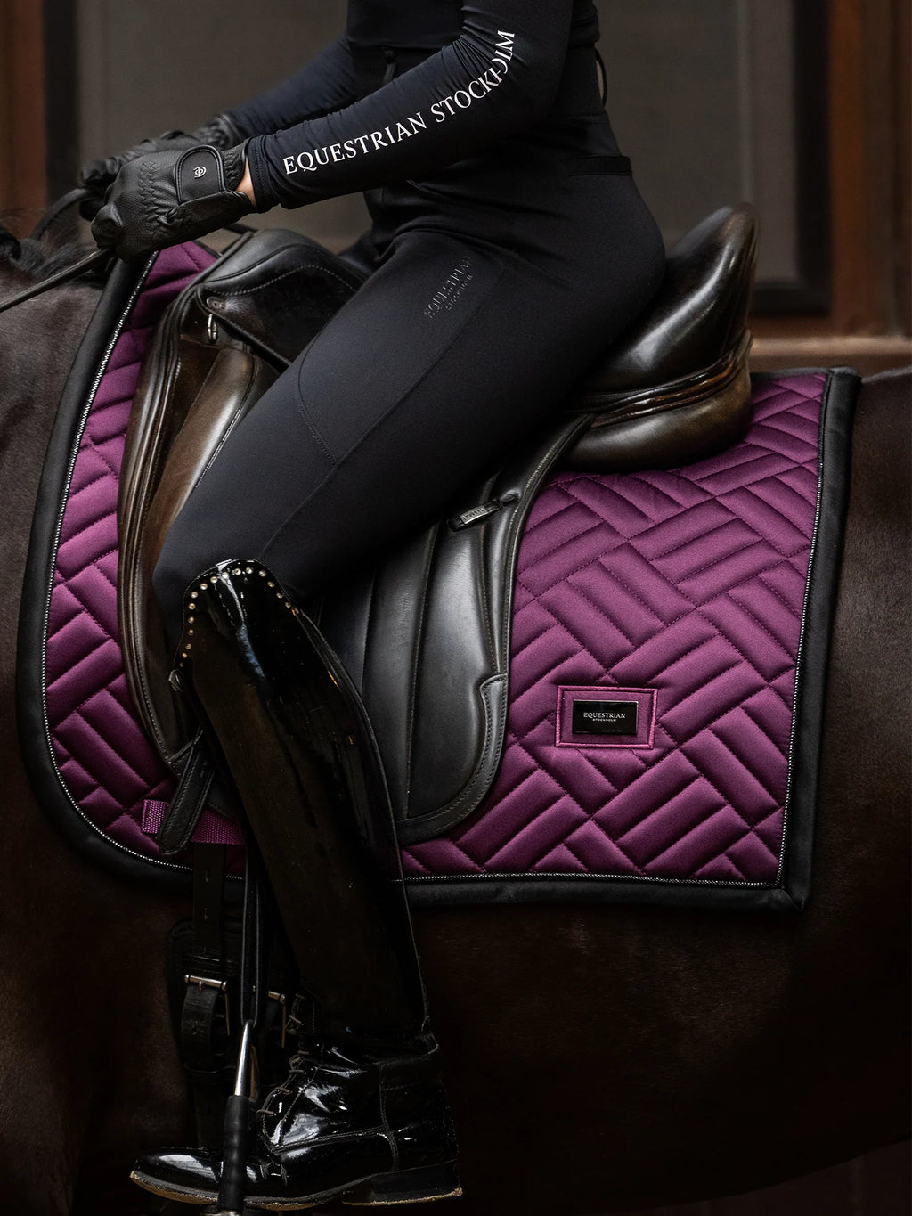 Equestrian Stockholm Dressage Pad Modern