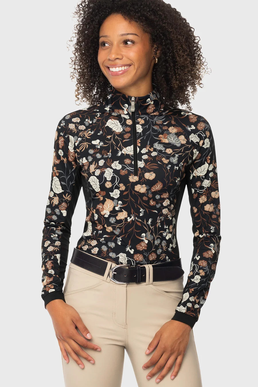 Kastel Neutral Modern Begonia 1/4 Zip