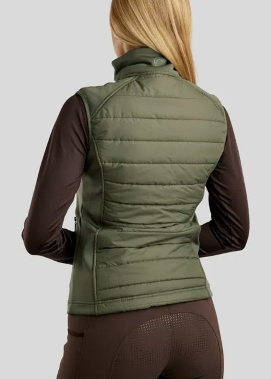 Montar Emma Vest Pine Green