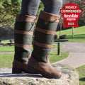 Brogini Pembroke Waterproof Boot Green Wide calf