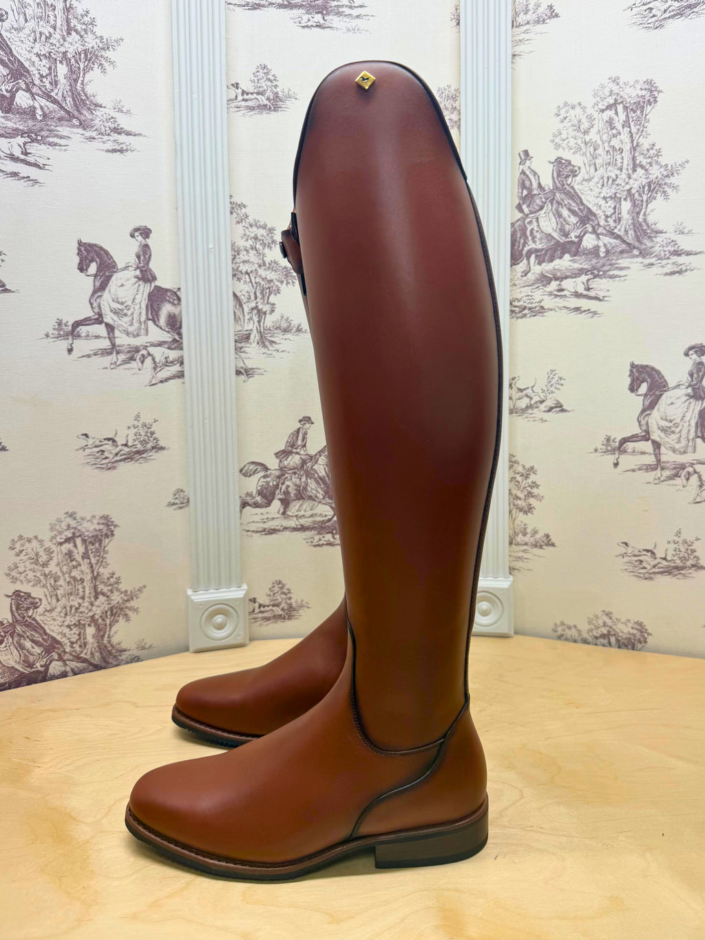 Deniro Bellini Dressage Boot 37 MC M - WRAT Brandy Vintage Finish