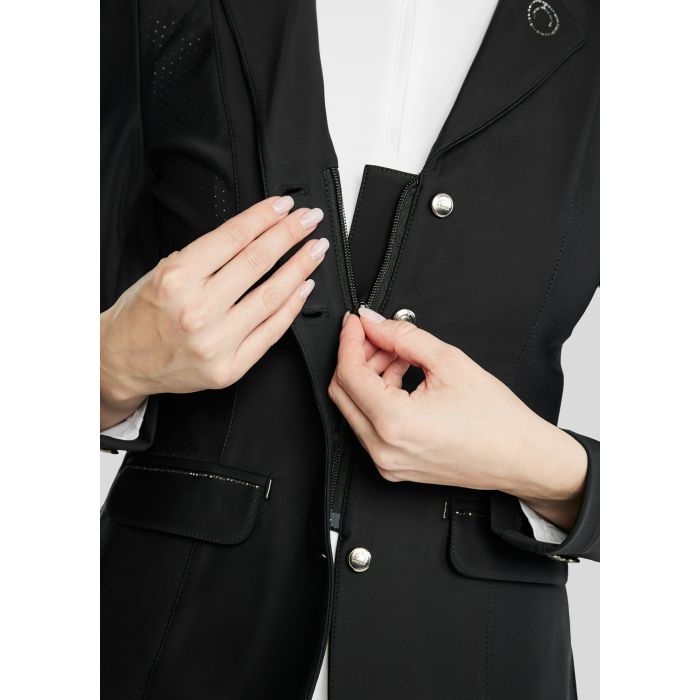 Montar MoZida Jacket with laser cuts Black