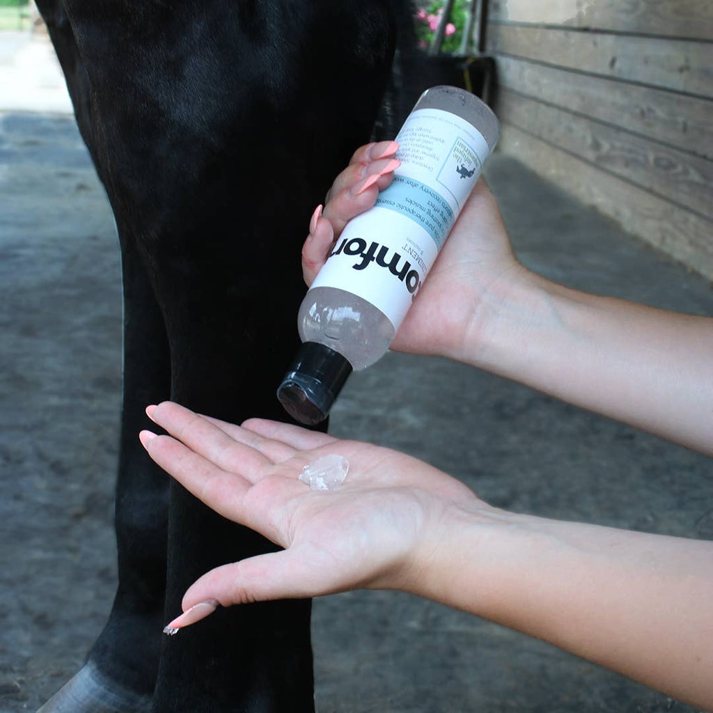 The Infused Equestrian Comfort. A Liniment (8 oz)