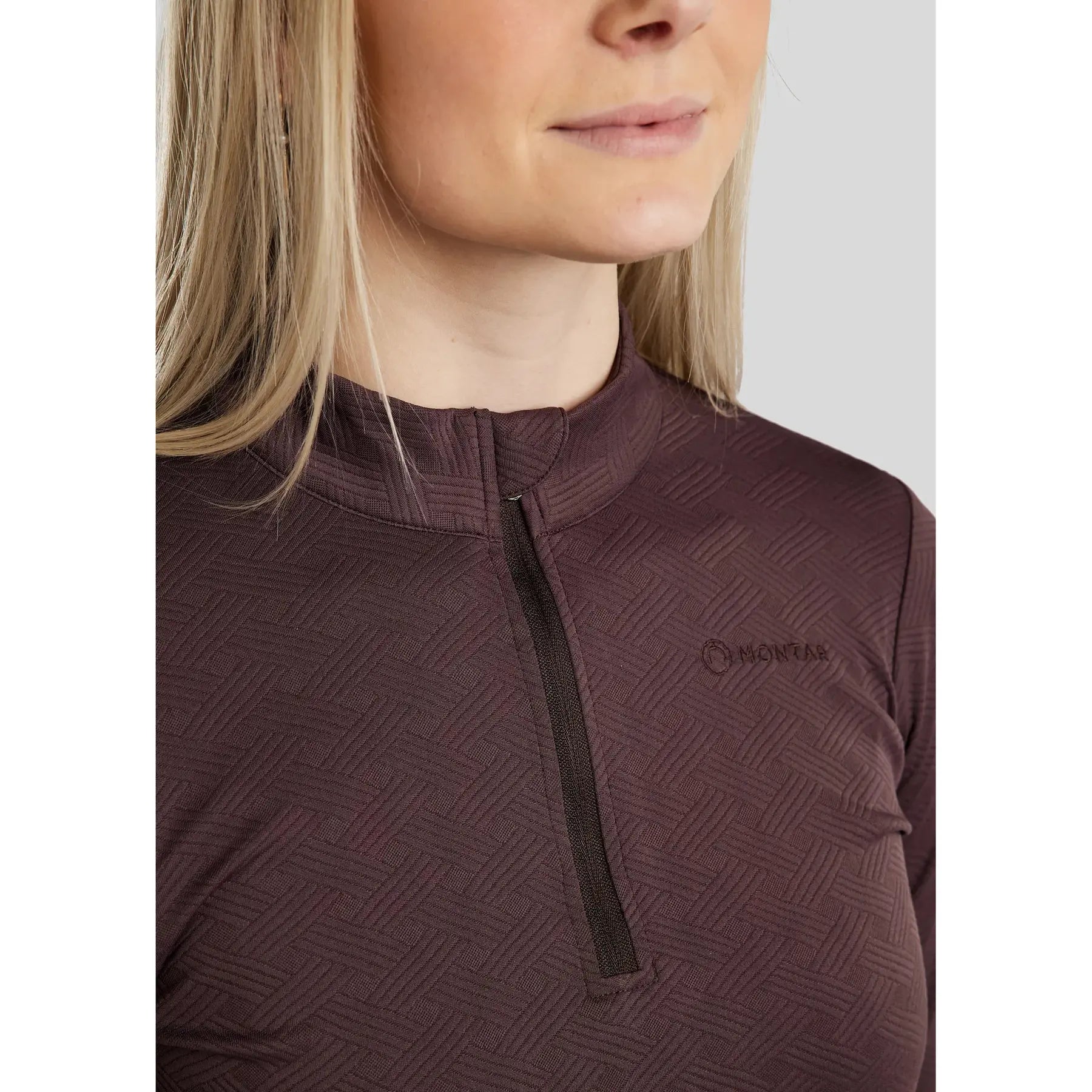 Montar MoCilia Jacquard Shirt Black Peony